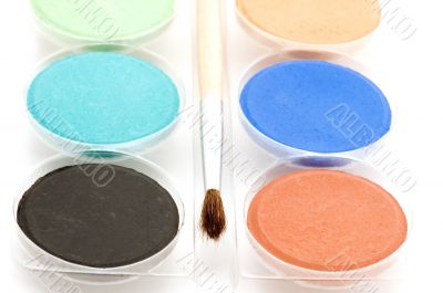 water-colour close up