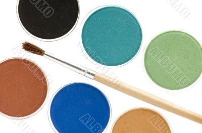 water-colour macro