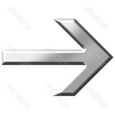3D Steel Arrow