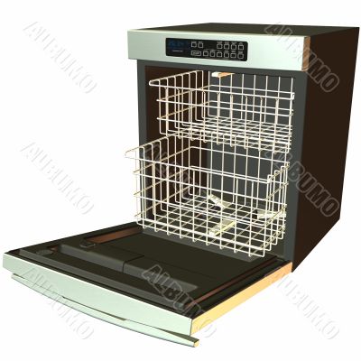 3D Dishwasher