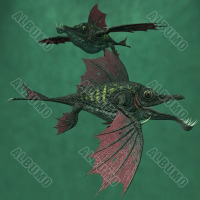Fantasy Dragon Fish