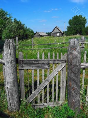 Village fence door