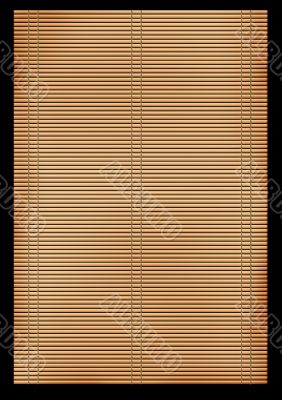 Background - an ancient Japanese reed mat