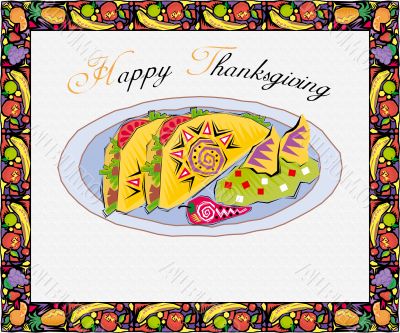 Greeting Card-Thanksgiving