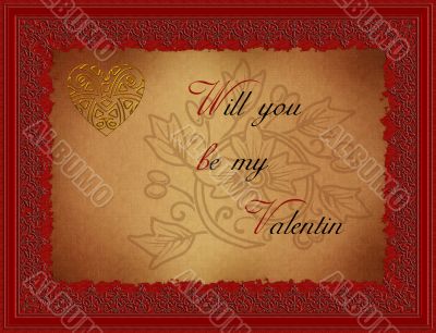 Greeting Card-Valentin