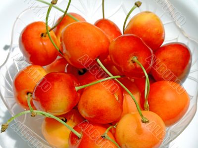 Double color cherries