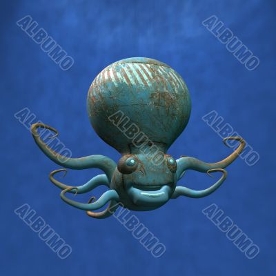 Ollie the Toon Octopus