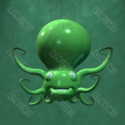 Ollie the Toon Octopus