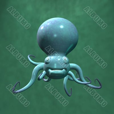 Ollie the Toon Octopus