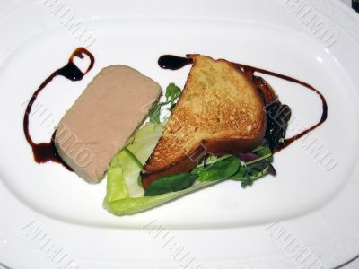 Chicken Liver Pate with Toast