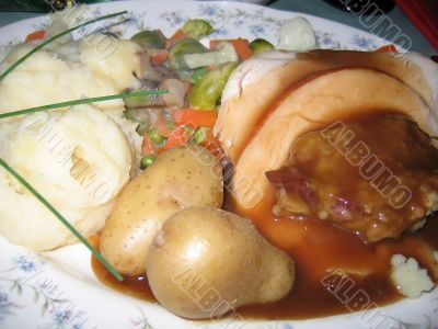 English Christmas Dinner