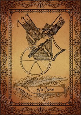 Parchment with egyptian elements