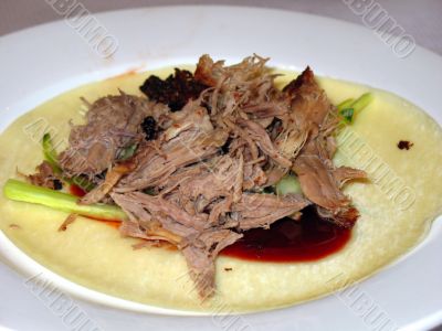 Chinese Crispy Duck and Pancakes