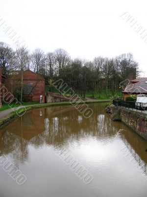 Waterway in Chester England