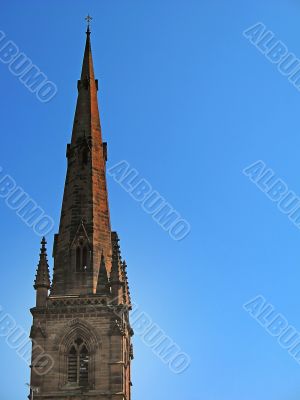 Church Spire in Chester England UK