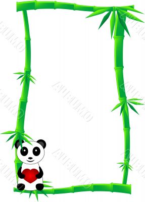 Bamboo banner