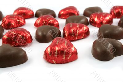 chocolate heart