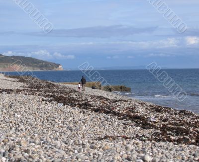 Walking on the Beach