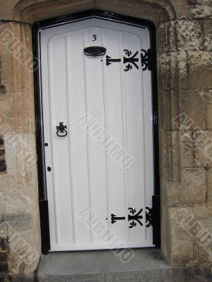 White and Black Door