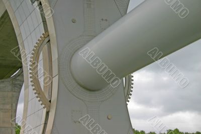 Falkirk Wheel in Scotland