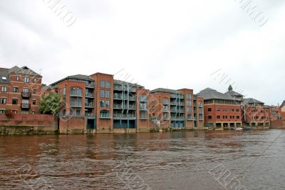 Modern Apartments on the River Ouse in York