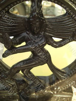 deity Shiva dancing