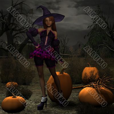 Pumpkin Witch