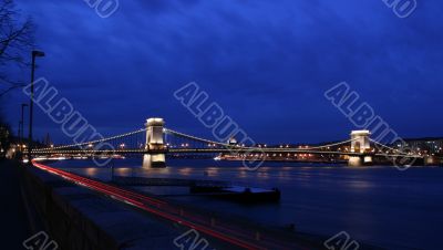 Chainbridge at dusk