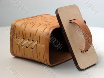 Box from a bark of a birch