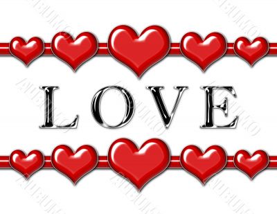 Love and Hearts Background Love and Hearts Background