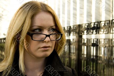 attractive businesswoman