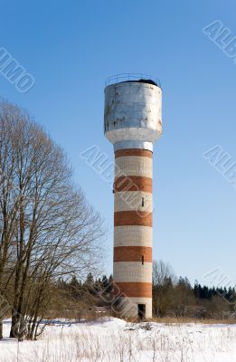 old water tower