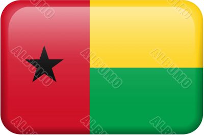 Guinea-Bissau Flag Button