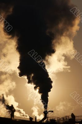 global warming - gaseous air pollution