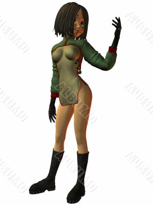 Toon Girl Future Police