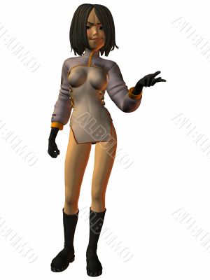 Toon Girl Future Police