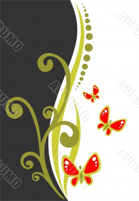 floral background floral background