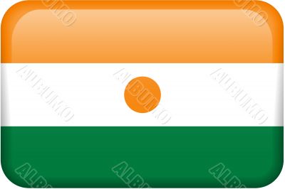 Niger Flag Button