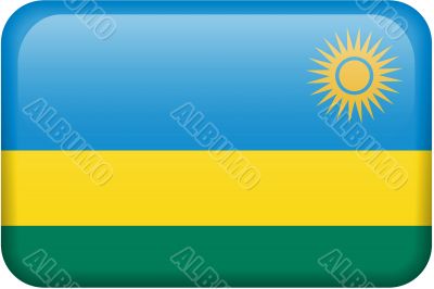Rwanda Flag Button