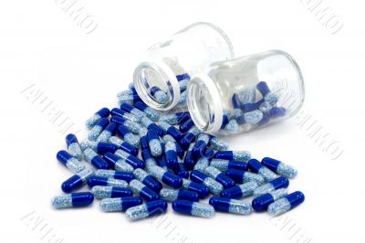 bottles and capsules