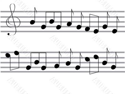 Music notes Music notes