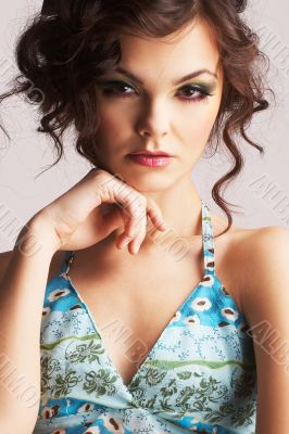 Portrait of sexy woman