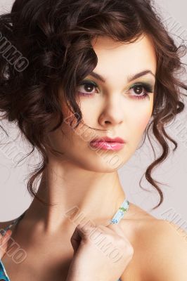 Portrait of sexy woman