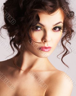 Portrait of sexy woman