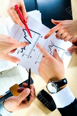 Showing the document