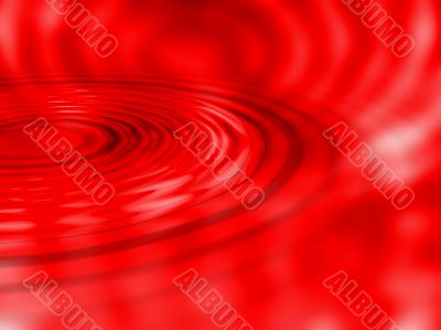 Red ripple background