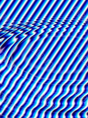 Blue interference and ripple