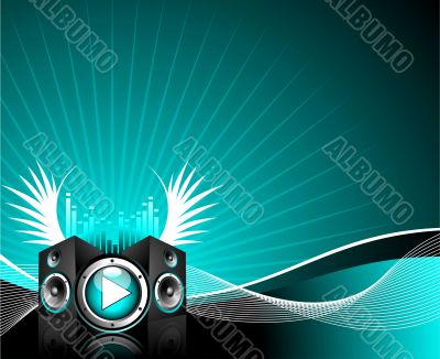 vector illustration for musical theme