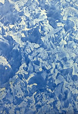 Blue design paint texture