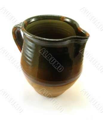 jug on a white background